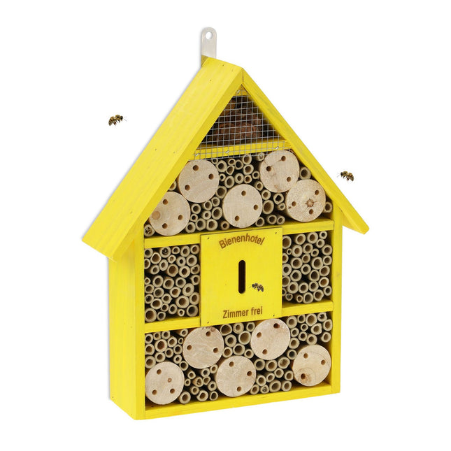 Wooden insect hotel