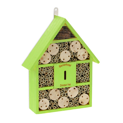 Wooden insect hotel
