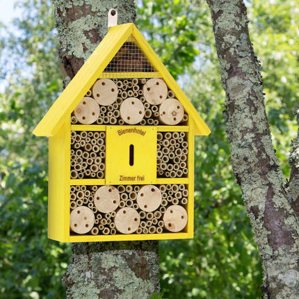 Wooden insect hotel