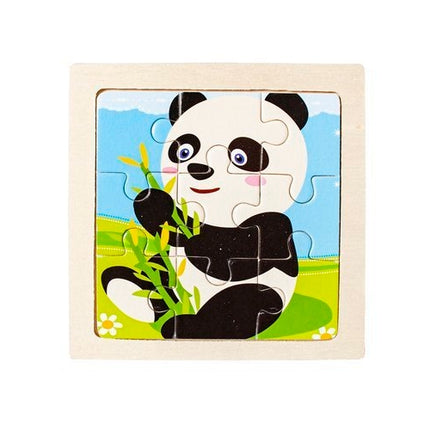 Wooden jigsaw puzzle 4 pieces U10973
