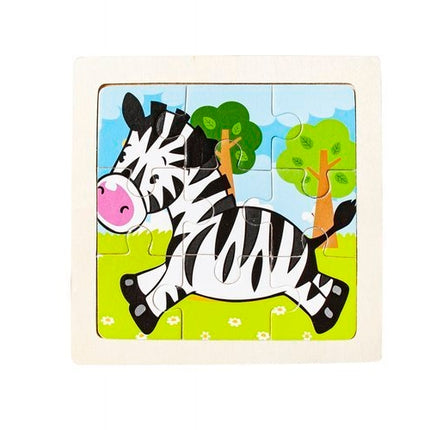 Wooden jigsaw puzzle 4 pieces U10973