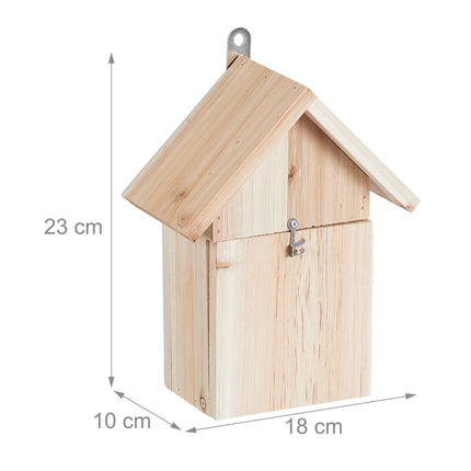 Wooden ladybug house