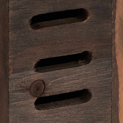 Wooden ladybug house