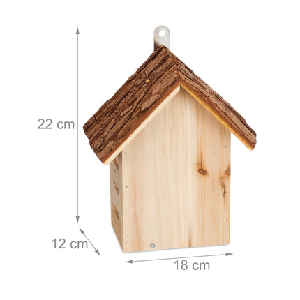 Wooden ladybug house