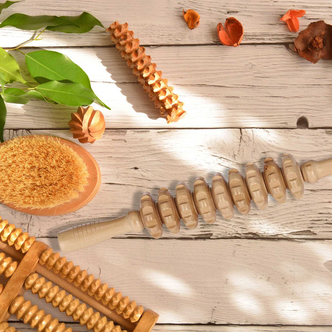 Houten massagerol