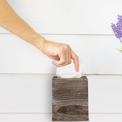 Wooden napkin holder