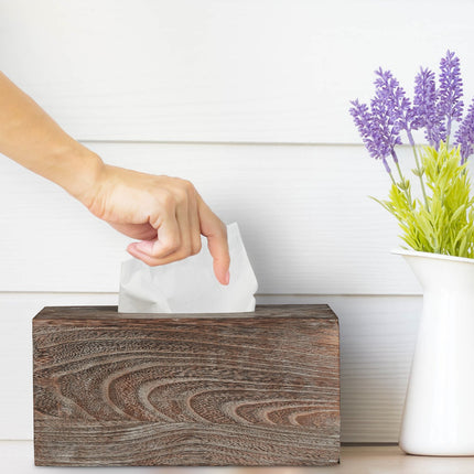 Wooden napkin holder