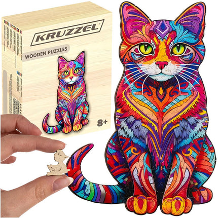 Wooden puzzle - Kruzzel 22878 puzzle