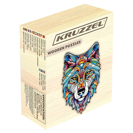 Wooden puzzle - Kruzzel puzzle 24552