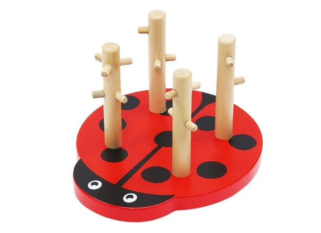 Wooden puzzle - ladybug