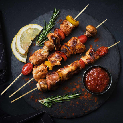 Wooden skewer bamboo 250 set long