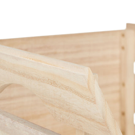 Wooden stacking boxes
