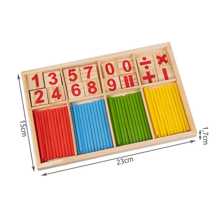 Wooden sticks for learning counting 22447