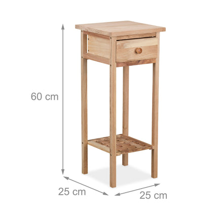 Wooden telephone table, 2-pack