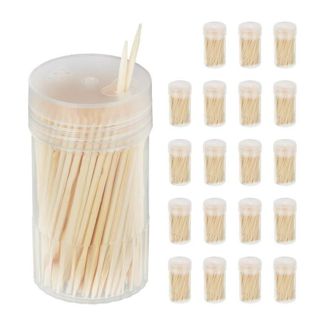 Wooden toothpicks set of 4000