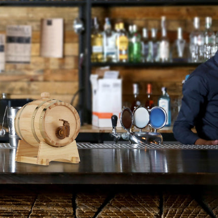 Wooden whiskey barrel 1.25 l
