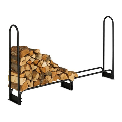 Wood shelf in metal 201 cm