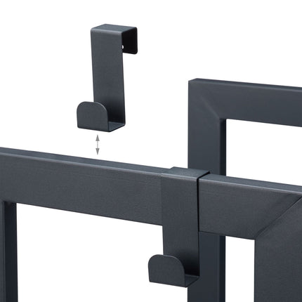 Wood stand with 2 shelves