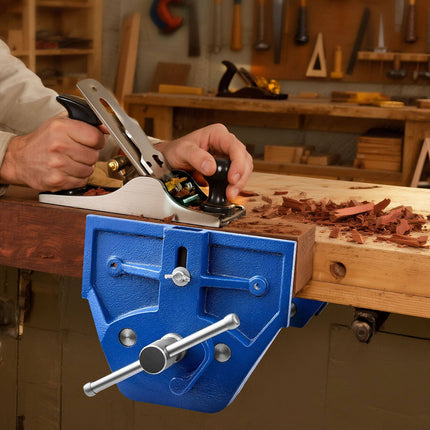 Woodworking Vise, 7-Inch Jaw, Quick Release, 8-Inch Opening