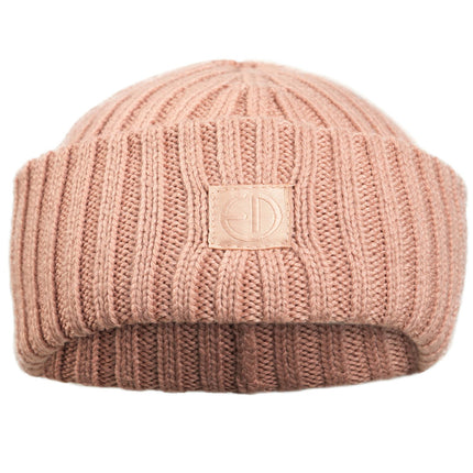 Wool Beanie - Blushing Pink 6-12 months