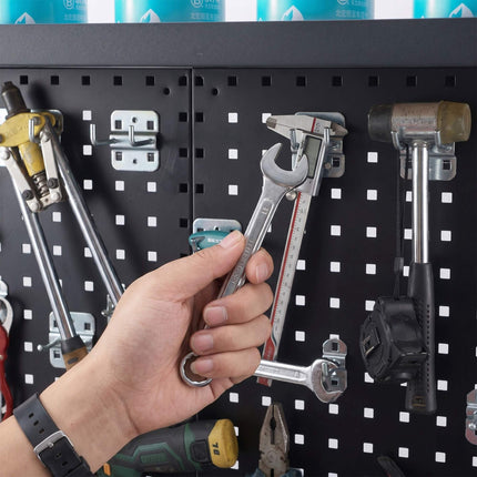 Workbench With Pegboard, Drawer, 19-Piece Tool Set