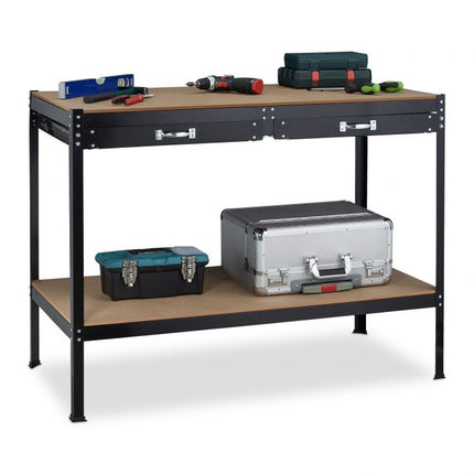 Workbench with drawers