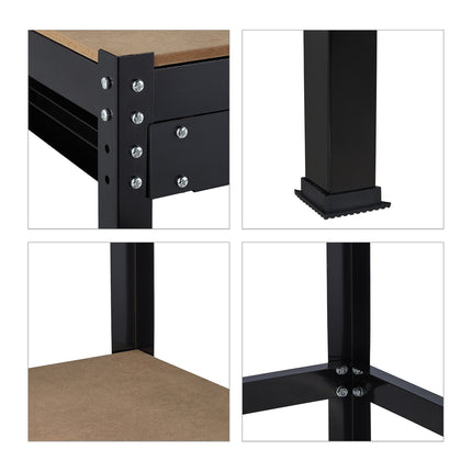 Workbench with drawers
