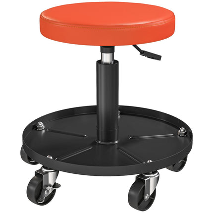 Rolling Workshop Stool, Adjustable Height, 135 kg Capacity