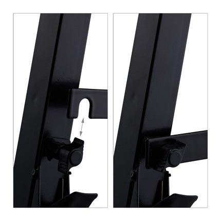 Work stands, 2 pcs, height adjustable