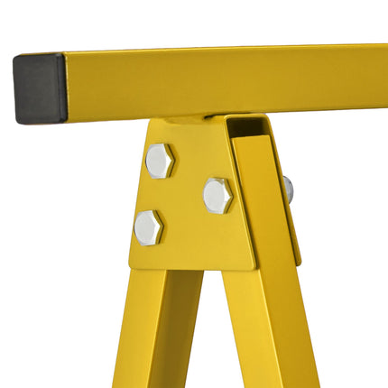 Work stands, 2 pcs, yellow