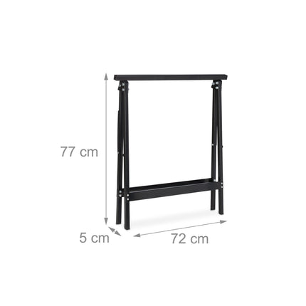 Work trestle steel, set of 2