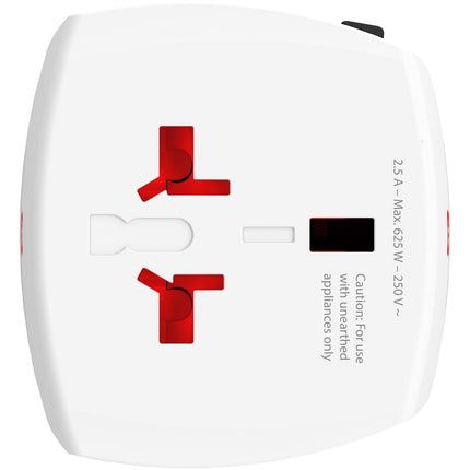 World travel adapter MUV Micro Ungrounded
