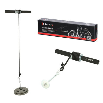 Wrist Roller for Strength Training, Adjustable Grip