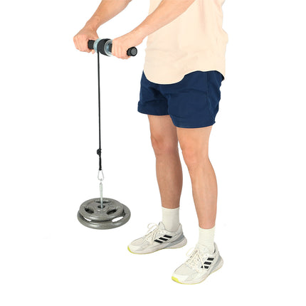 Wrist Roller for Strength Training, Adjustable Grip
