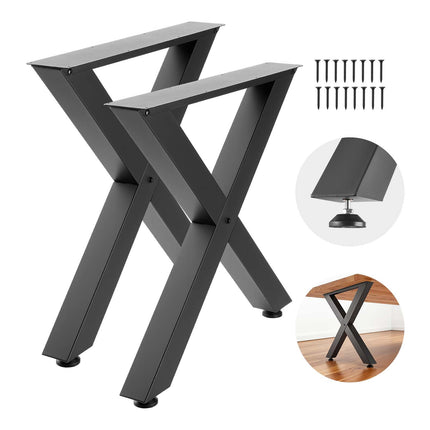 X-Frame Table Legs, 2-Pack, 760x750 mm, 1000 kg