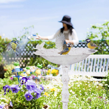 XL Bird bath in cast iron