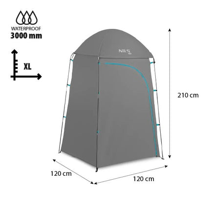 XL Grey Tourist Changing Room Tent