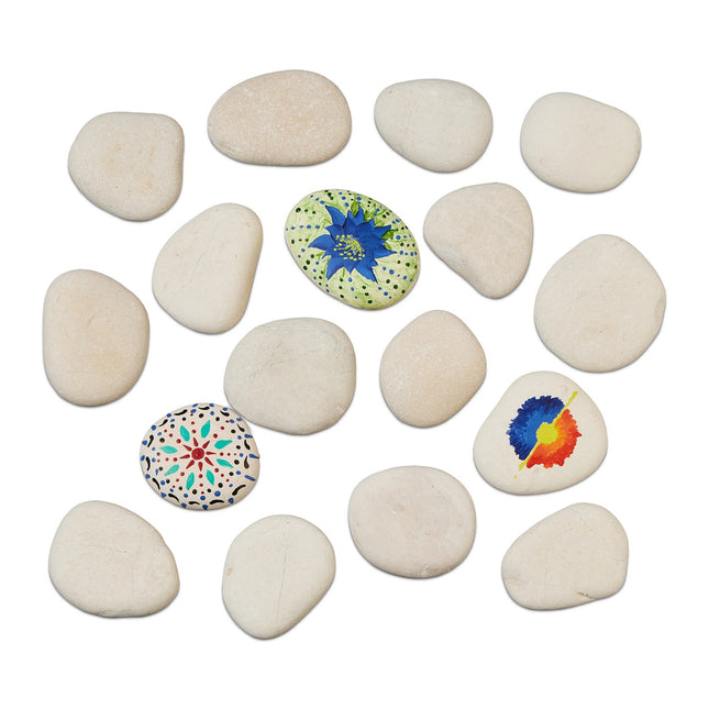 XL Pebbles for Painting – 2 kg Decorative Stones