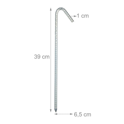 XL ground anchor set of 10