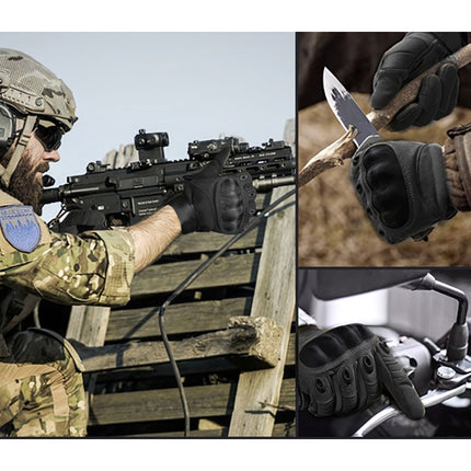 XL tactical gloves - black Trizand 21770