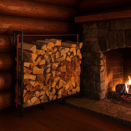 XL wood rack inside &amp; out