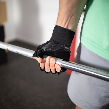 XXL Black Fitness Gloves – Durable, Breathable Design