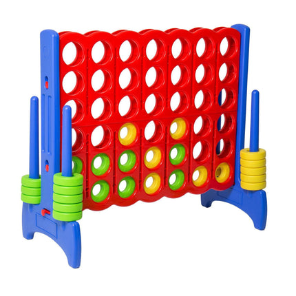 XXL Connect Four Game – Red & Blue, Outdoor, Plastic