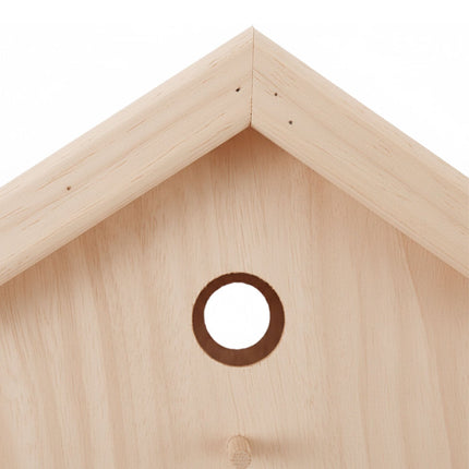 XXL Freestanding Bird Feeder with Stand, Fir Wood