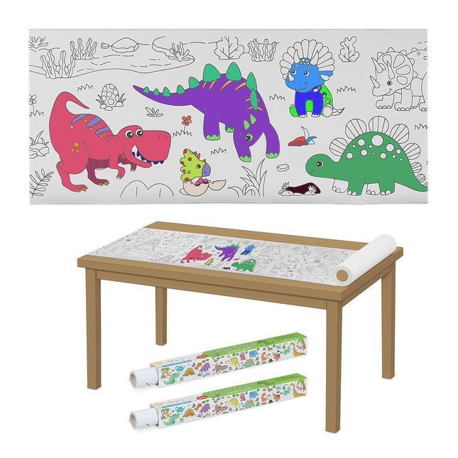 XXL Kids Colouring Paper Rolls – 2 Pack