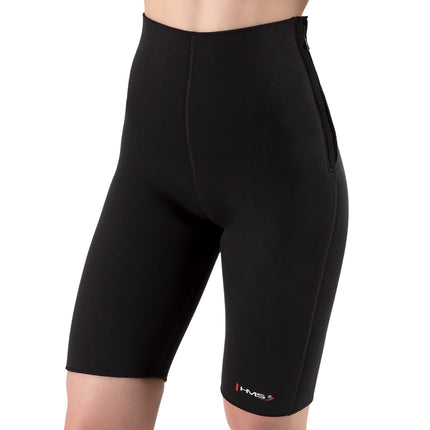 XXL Slimming Shorts, Black, High-Waist Control