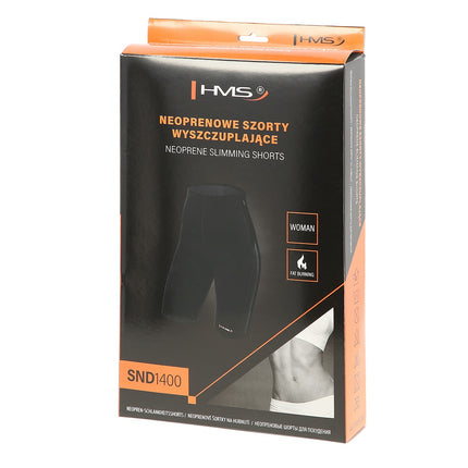 XXL Slimming Shorts, Black, High-Waist Control