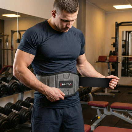 XXL Training Belt, Gray – Adjustable Fitness Support