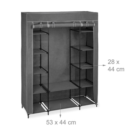 XXL fabric wardrobe