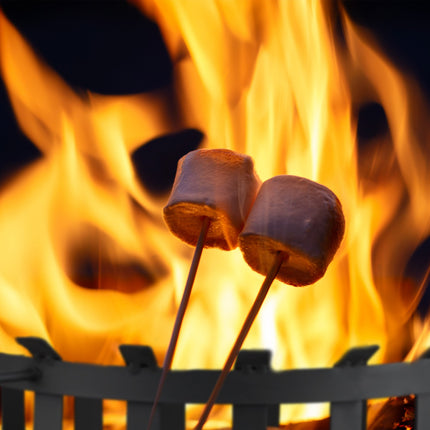 XXL fire basket with base plate